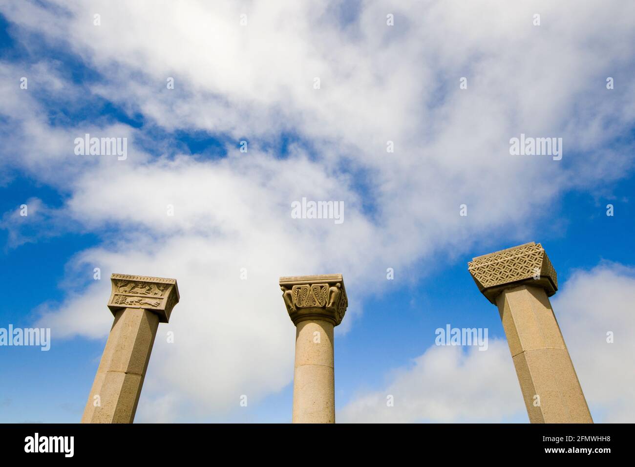 Didgori-Denkmal in Didgori, Georgien. Famousn Wahrzeichen und Ort. Stockfoto