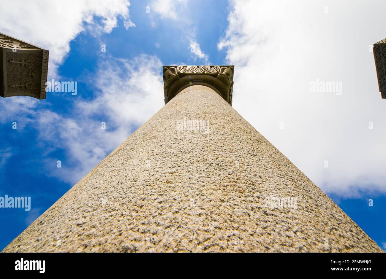 Didgori-Denkmal in Didgori, Georgien. Famousn Wahrzeichen und Ort. Stockfoto