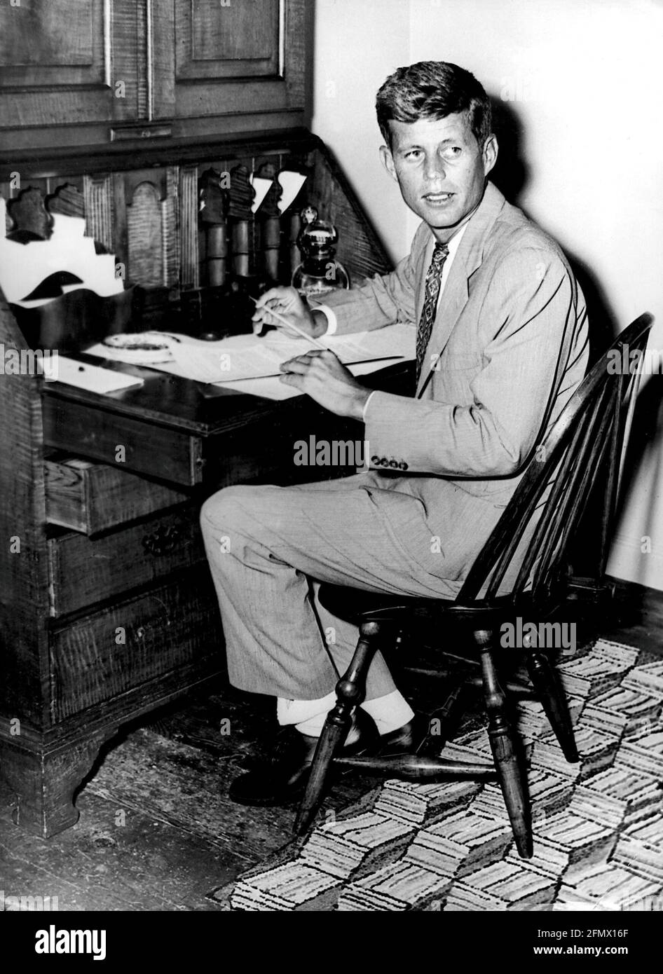 Kennedy, John F. 29.5.1917 - 22.11.1963, amerikanischer Politiker [dem), ADDITIONAL-RIGHTS-CLEARANCE-INFO-NOT-AVAILABLE Stockfoto