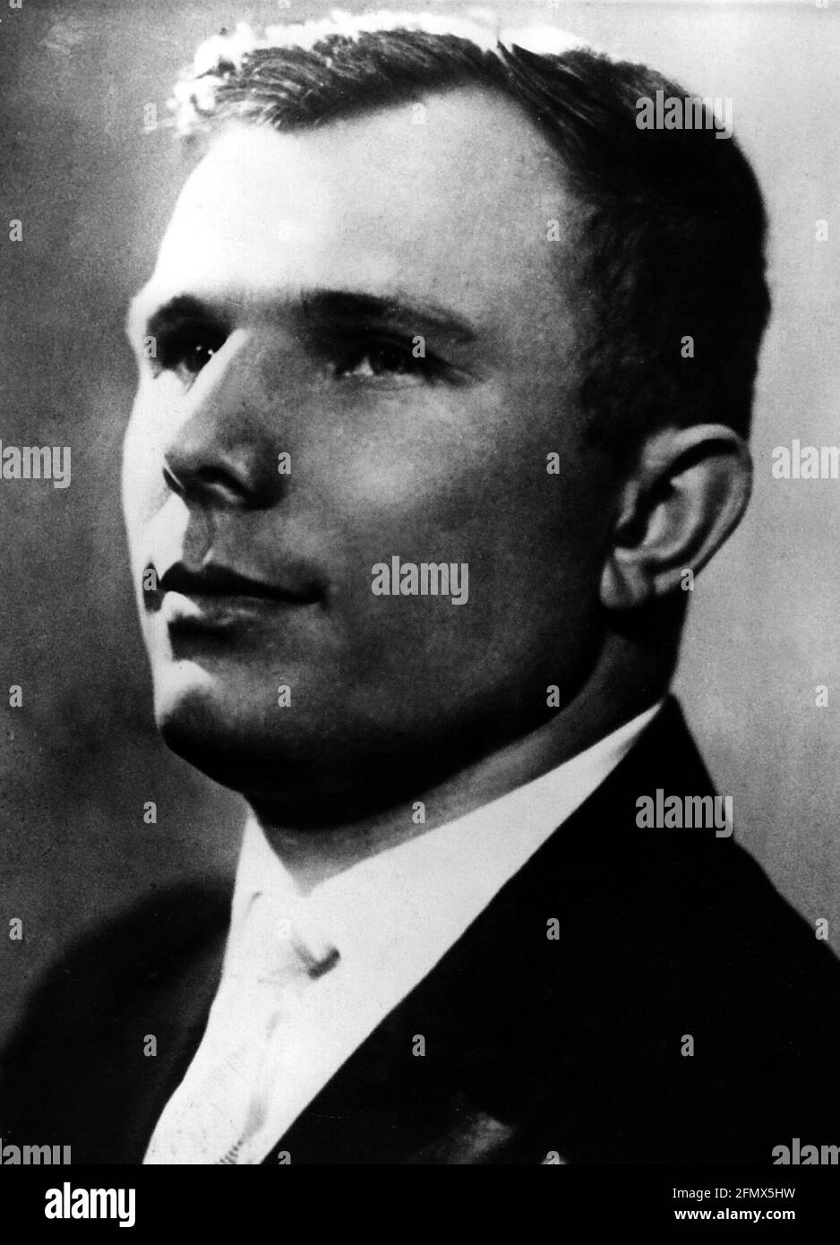 Gagarin, Juri, 9.3.1934 - 23.3.1968, sowjetischer Raumfahrer (Kosmonauten), Porträt, 1961, ADDITIONAL-RIGHTS-CLEARANCE-INFO-NOT-AVAILABLE Stockfoto
