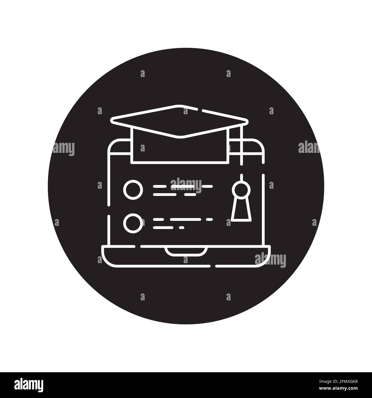 Schwarzes Glyphensymbol für Streaming-Training. Piktogramm für Webseite, mobile App, Promo. UI UX GUI Design-Element. Bearbeitbare Kontur. Stock Vektor