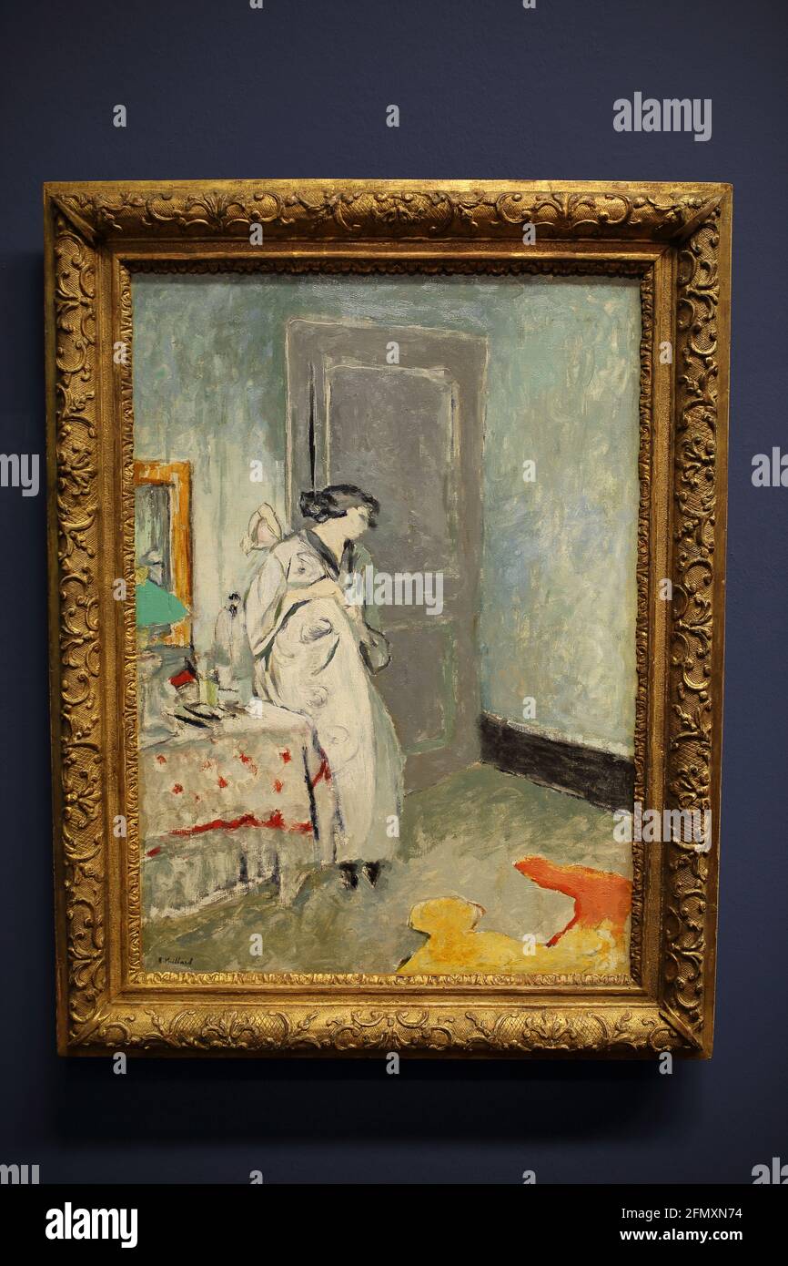Edouard Vuillard: Das Blaue Zimmer. Stockfoto