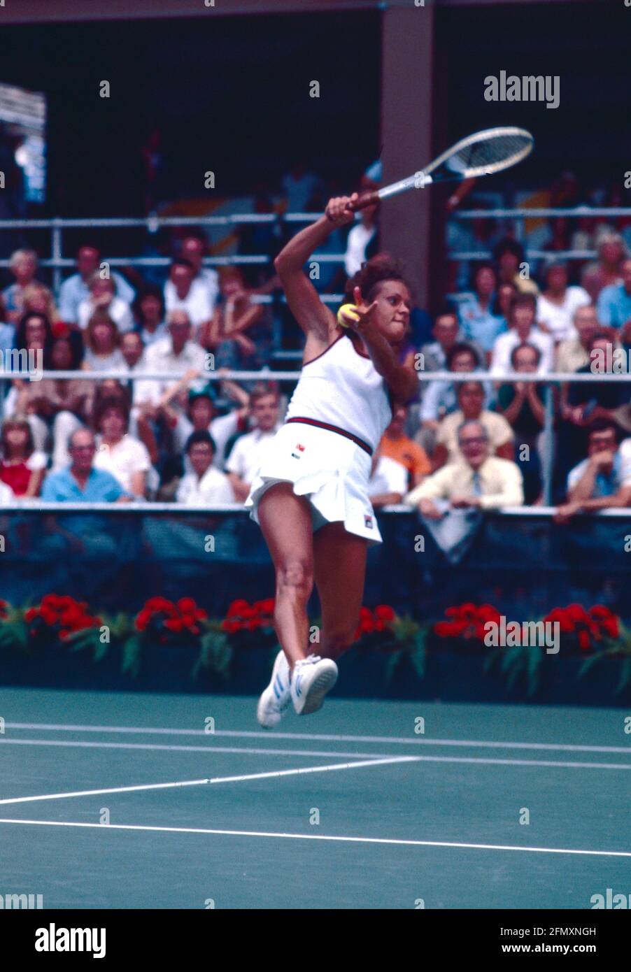 Australische Tennisspielerin Evonne Goolagong Cawley, 1980er Jahre Stockfoto