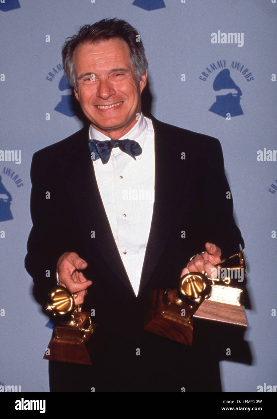 Dave Grusin bei den Grammy Awards 1990 am 21. Februar 1990. Quelle