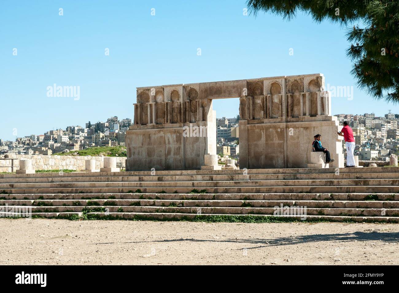 Zitadellenhügel, Amman, Jordanien Stockfoto