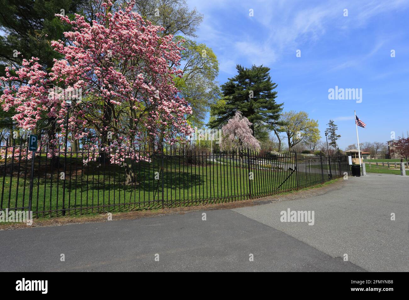 Untermyer Park Yonkers New York Stockfoto
