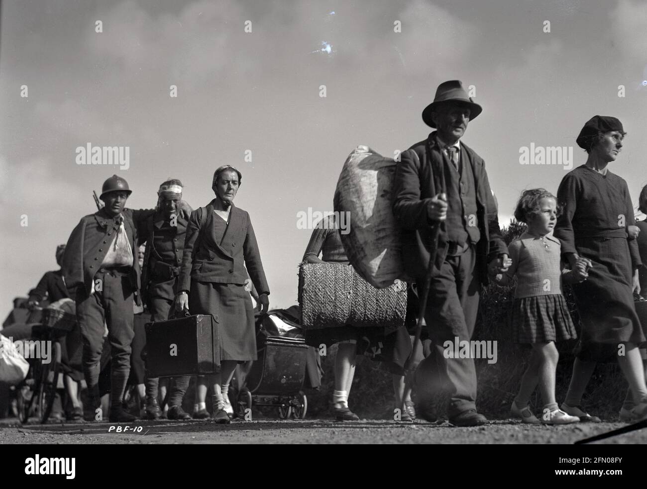 Vorarbeiter ging nach Frankreich (1942) Datum: 1942 Stockfoto