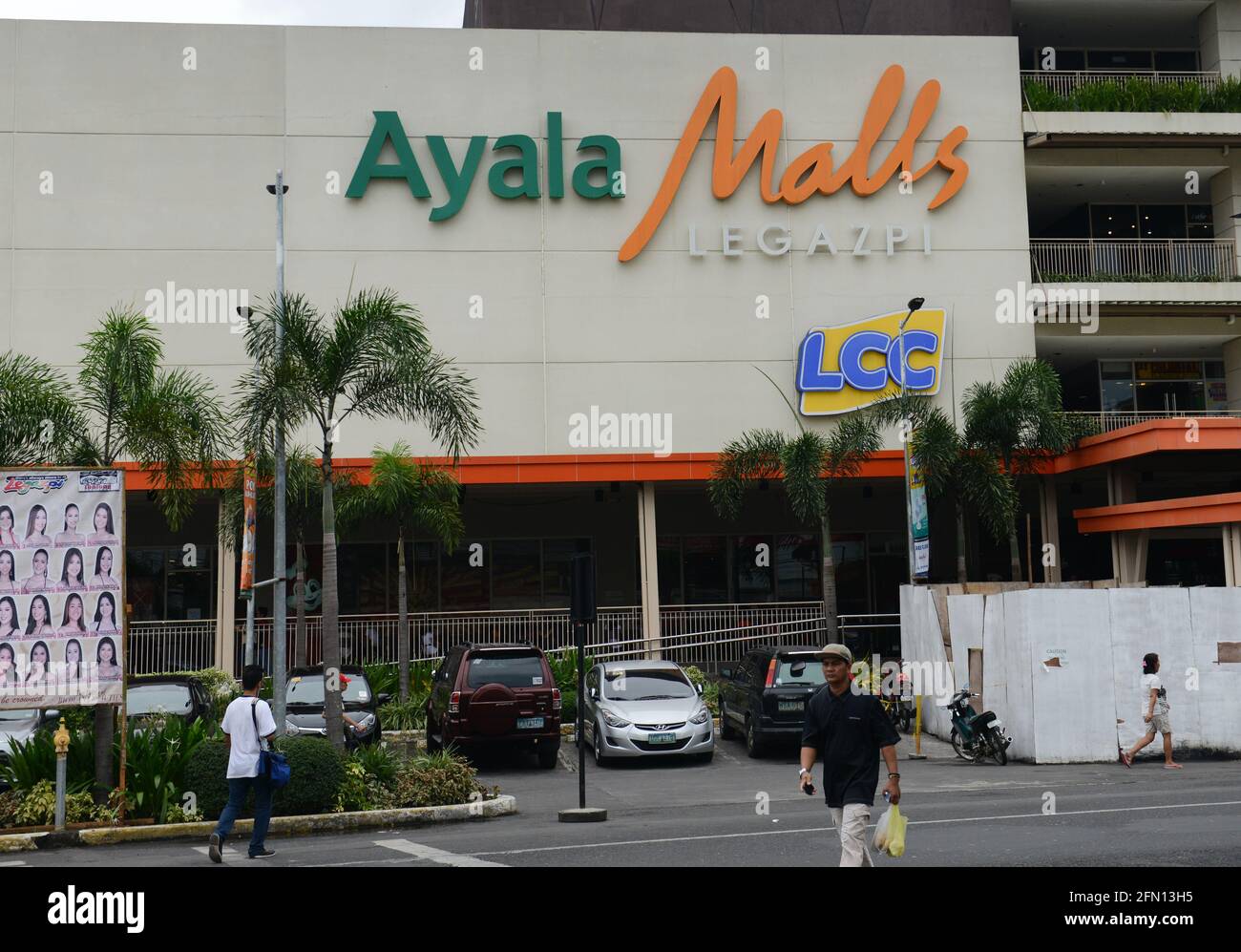 Ayala Einkaufszentren in Legazpi, Philippinen. Stockfoto