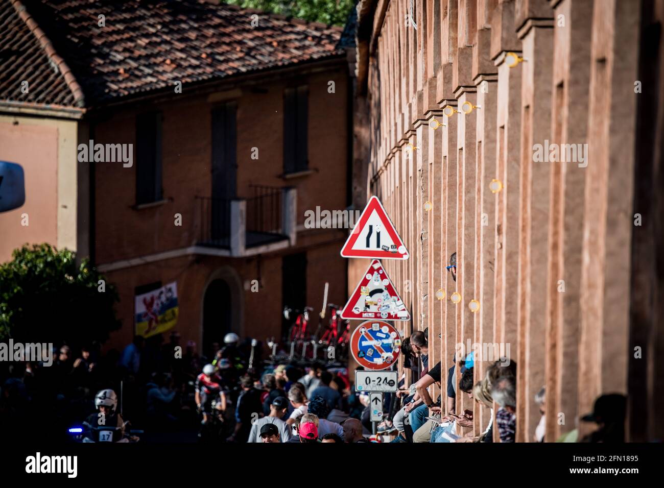 11/05/2019 Giro d'Italia Etappe 1. Individuelle Zeitprüfung. Bologna Stockfoto