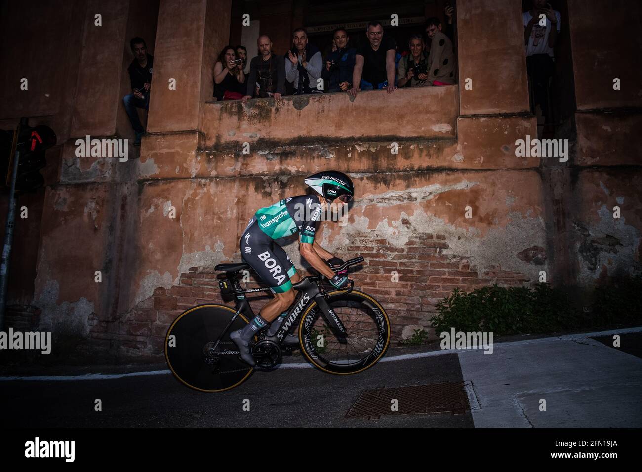 11/05/2019 Giro d'Italia Etappe 1. Individuelle Zeitprüfung. Bologna.Cesare Benedetti. Stockfoto