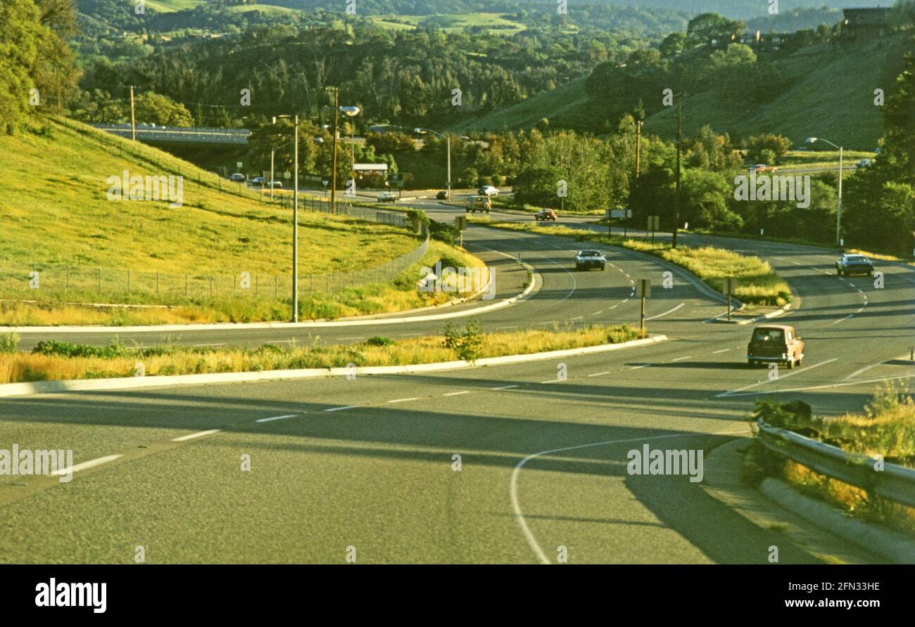 Road, California, USA, 1977 Stockfoto