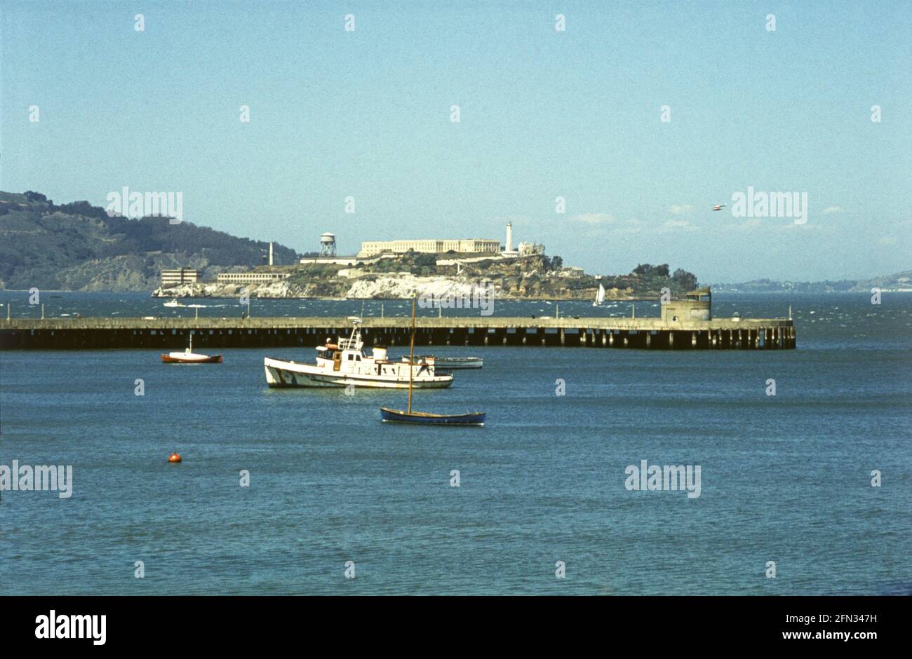 San Francisco Bay, San Francisco CA, USA, 1977 Stockfoto