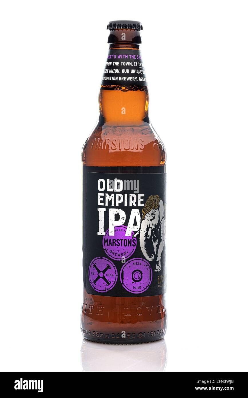 Marston Old Empire Indian Pale Ale Stockfoto