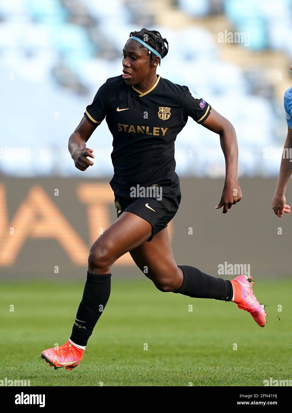 Aktenfoto vom 31-03-2021 von Barcelonas Asisat Oshoala. Ausgabedatum: Freitag, 14. Mai 2021. Stockfoto