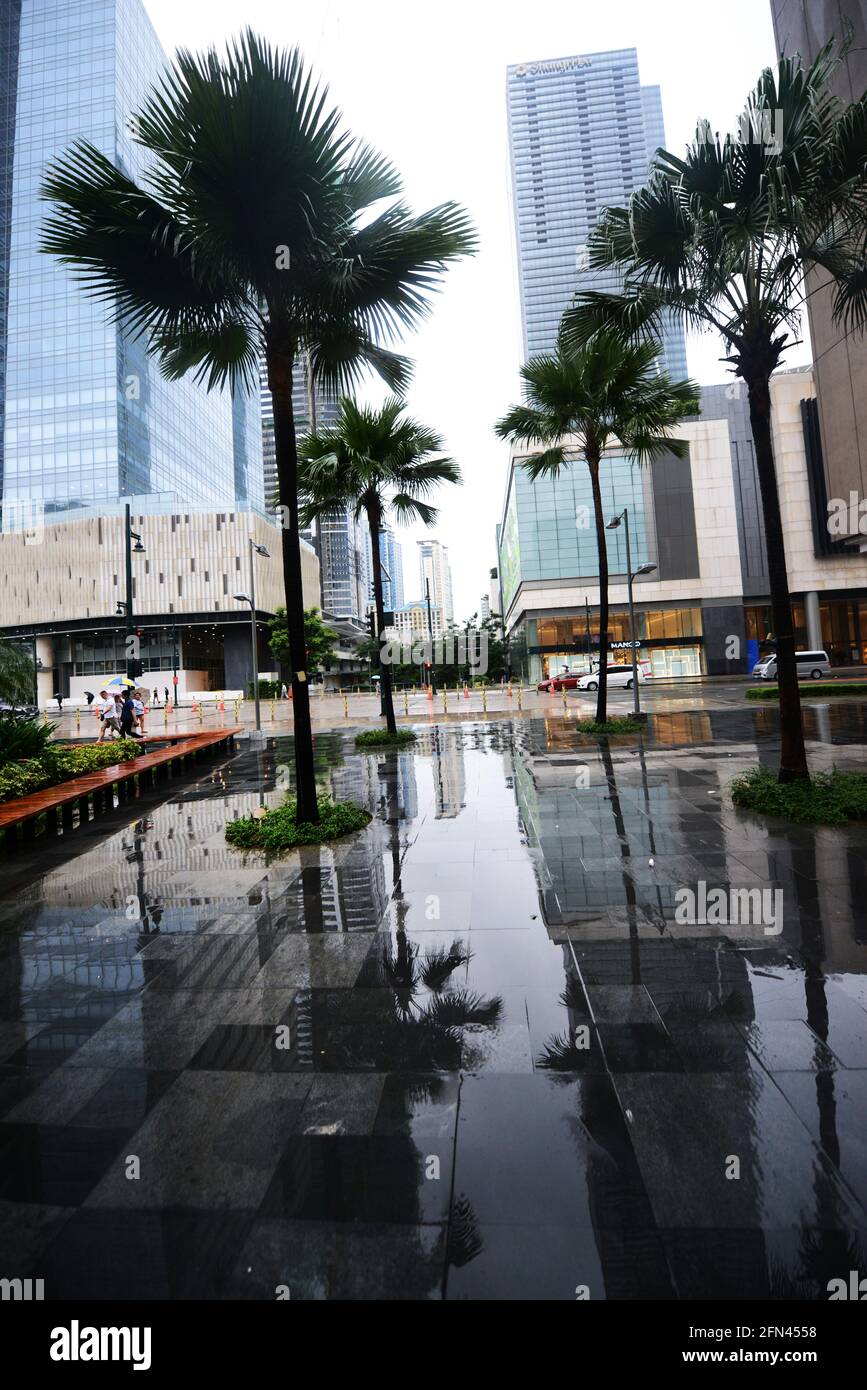 Bgc Bonifacio Global City Taguig Philippinen Stockfotografie Alamy