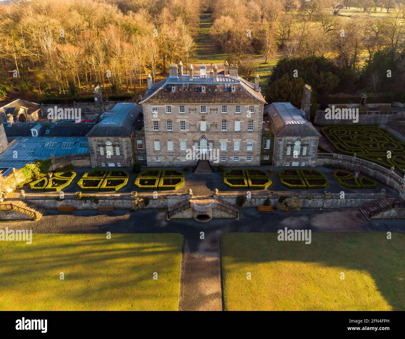 Pollok House, Glasgow, Schottland, Großbritannien Stockfoto