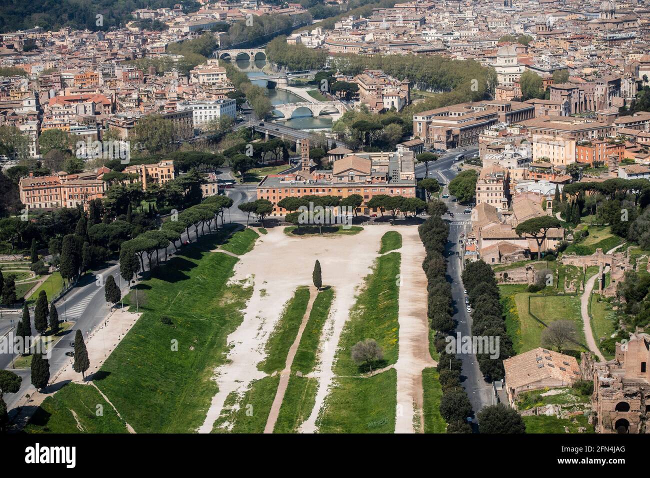 Italien, Latium, Rom, Circo Massimo Stockfoto