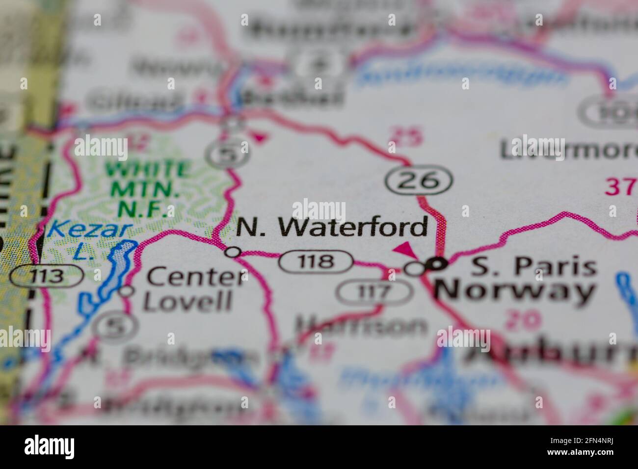 Waterford auf einer karte Fotos und Bildmaterial in hoher Auflösung