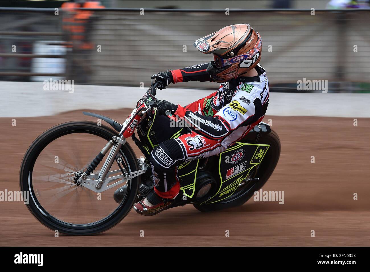 Manchester, Großbritannien. Mai 2021. MANCHESTER, GROSSBRITANNIEN. MAI. Jye Etheridge während des Belle Vue Aces Media Day im National Speedway Stadium, Manchester, am Donnerstag, 13. Mai 2021. (Kredit: Eddie Garvey - MI News ) Kredit: MI Nachrichten & Sport /Alamy Live Nachrichten Stockfoto