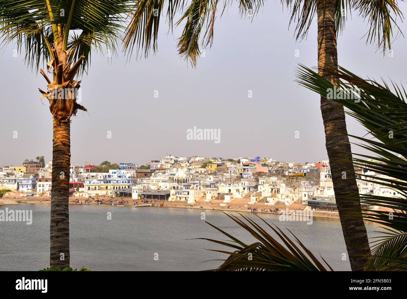 Pushkar See, Pushkar, Rajasthan, Indien Stockfoto