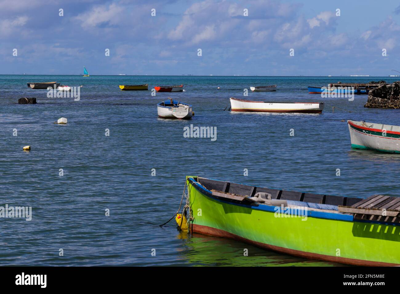 Lage. Der Löwenberg liegt im Südosten von Mauritius Stockfoto