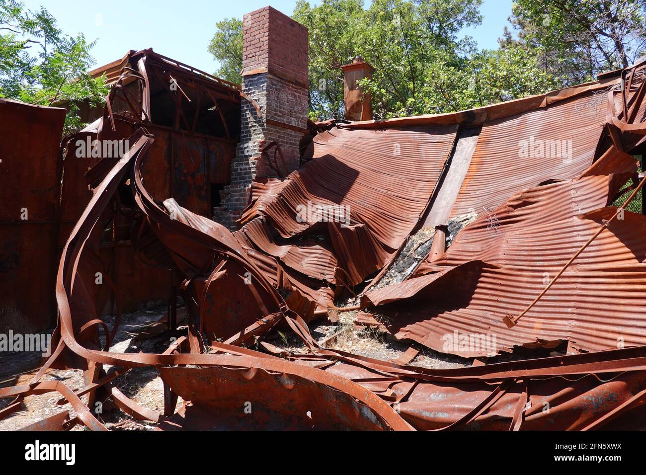 Tin House Big Sur, Kalifornien, USA Stockfoto