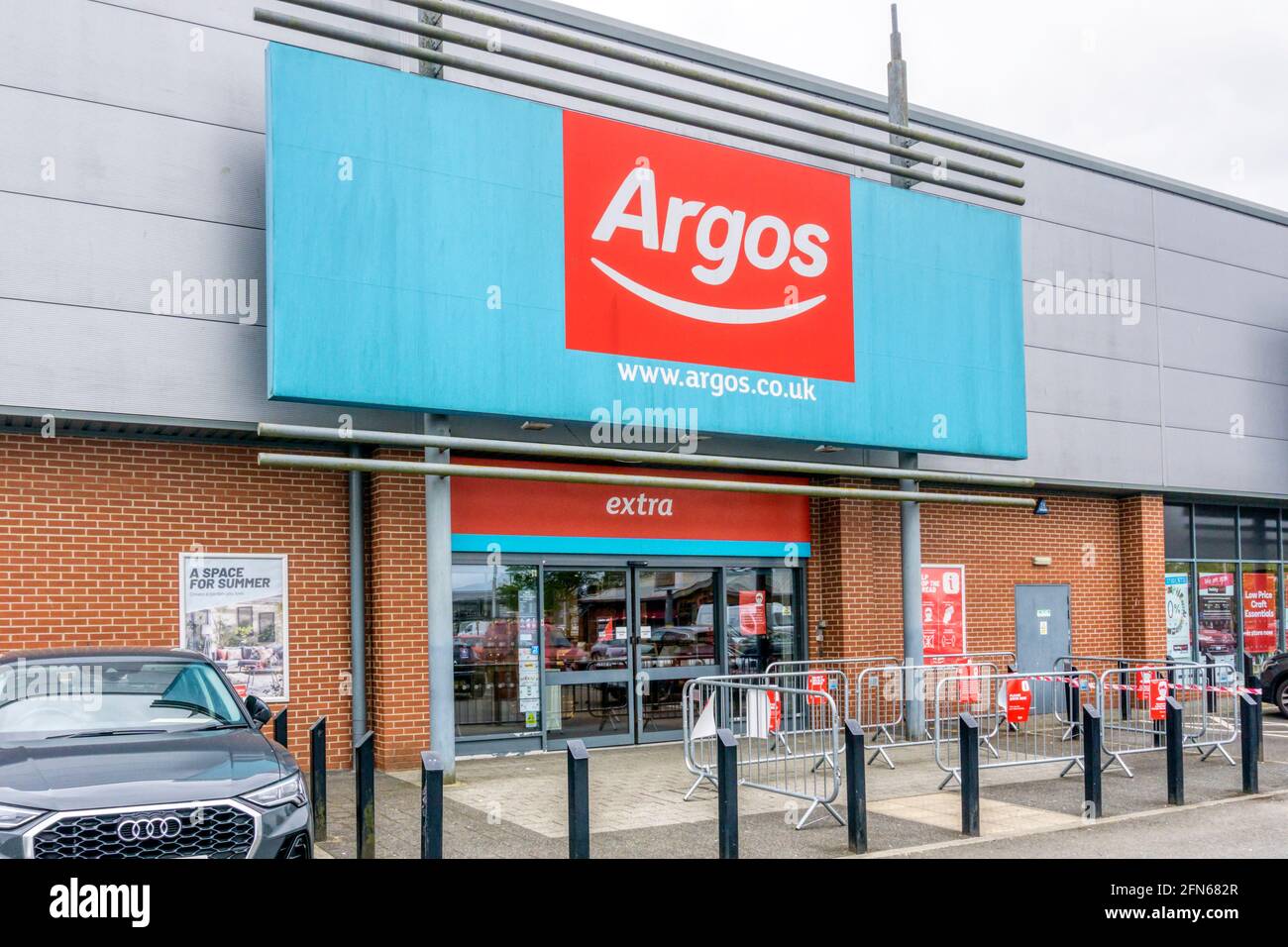 Ein Argos Extra Superstore. Stockfoto