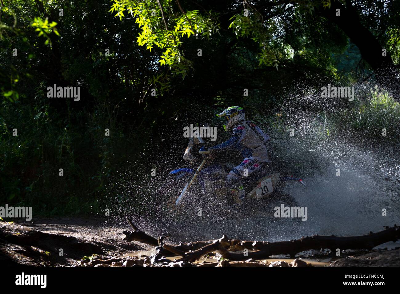 Villamartin, Spanien, 14. Mai 2021, 20 Torres Maxia Juan Carlos (esp), Club Aventura Touareg, Yamaha WR 450, Aktion während der Rallye Andalusien 2021, vom 12. Bis 16. Mai 2021 um Villamartin, Spanien - Foto Frédéric Le Floc'h / DPPI Stockfoto