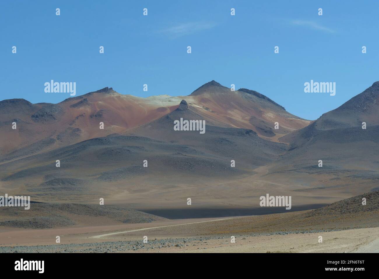 Siloli-Wüste, Bolivien Stockfoto