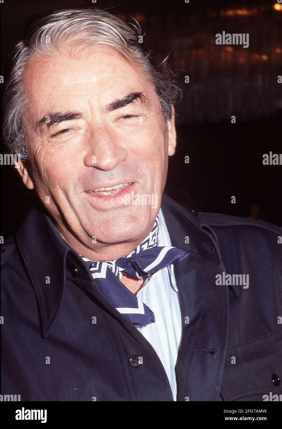 Gregory Peck um die 1980er Jahre Credit Ralph Dominguez/MediaPunch