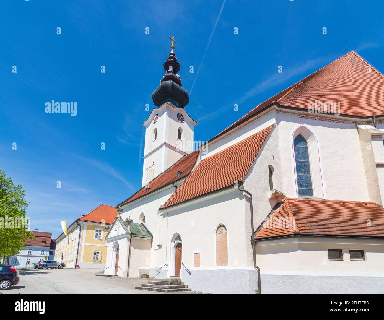 Aschbach-Markt: kirche Aschbach-Markt in Mostviertels, Niederösterreich, Niederösterreich, Österreich Stockfoto