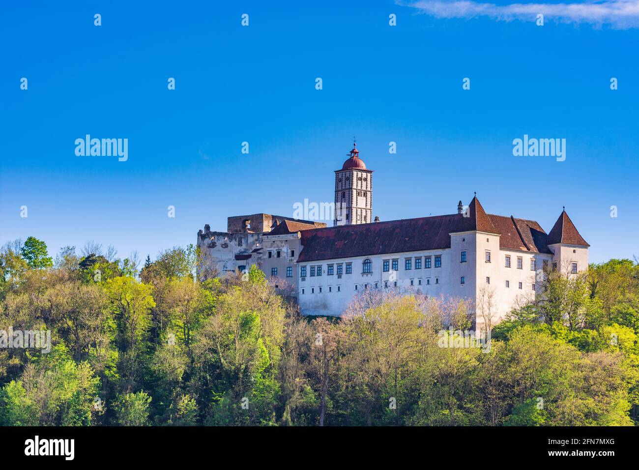 Schollach: Schloss Schallaburg im Mostviertels, Niederösterreich, Niederösterreich, Österreich Stockfoto