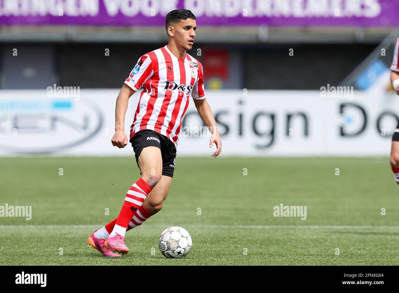 ROTTERDAM, NIEDERLANDE - 13. MAI: Abdou Harroui von Sparta Rotterdam während des niederländischen Eredivisie-Spiels zwischen Sparta Rotterdam und FC Utrecht in Sparta Stockfoto