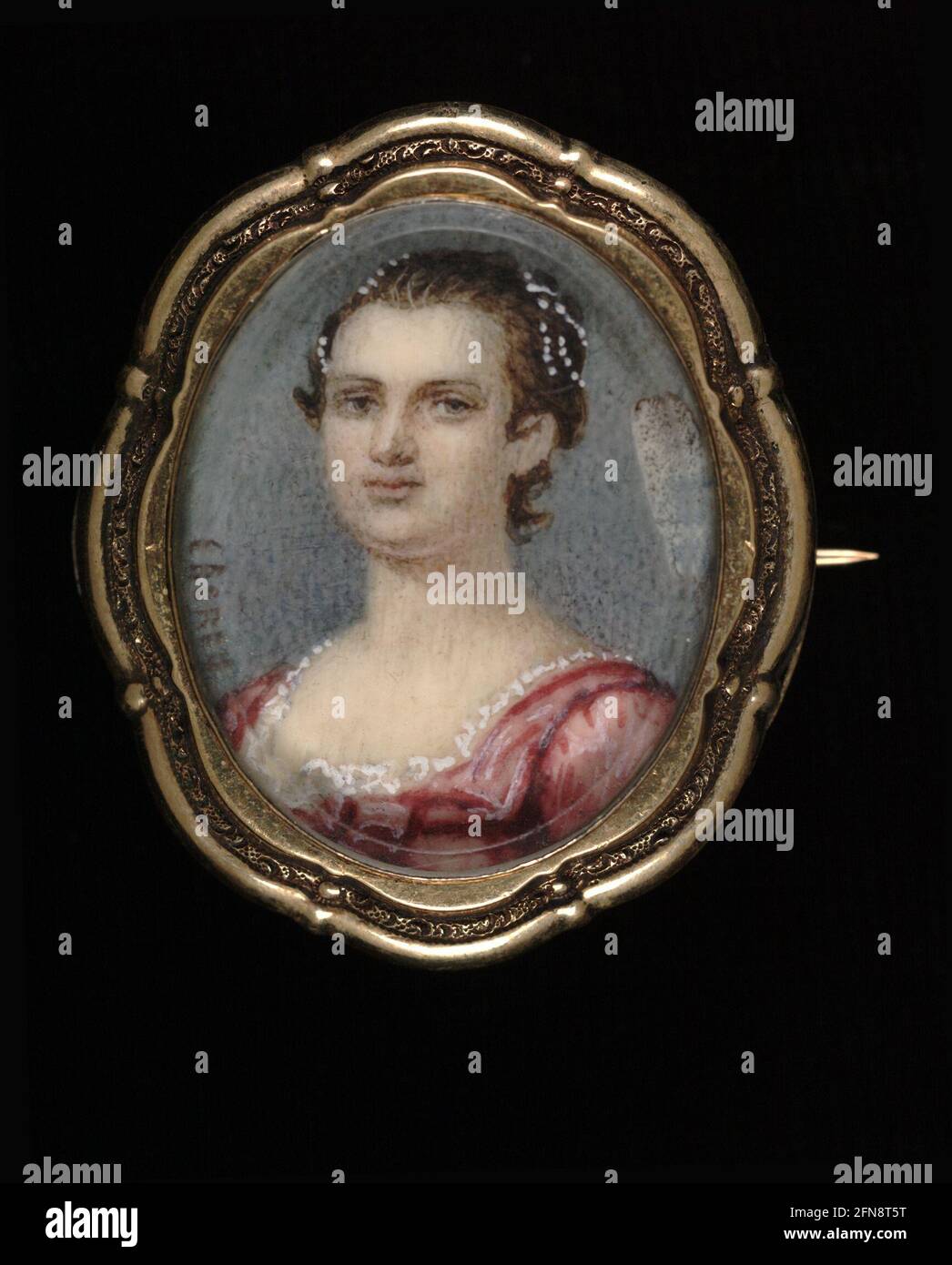 Martha Washington, ca. 1859. Kopie Nach John Wollaston. Stockfoto