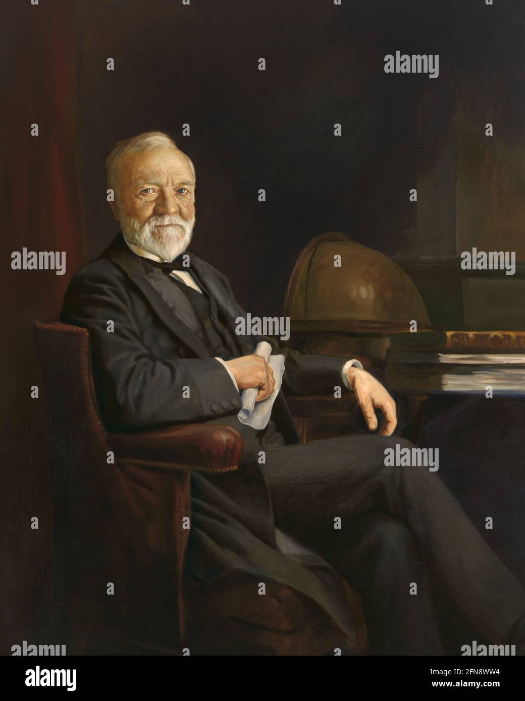 Andrew Carnegie, c. 1905. Stockfoto