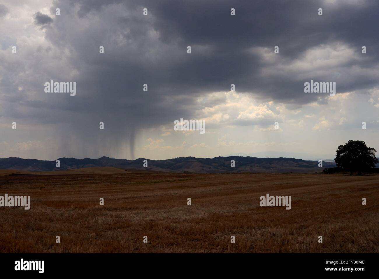 Irgendwo zwischen Kampanien und Apulien Land, Italien Stockfoto