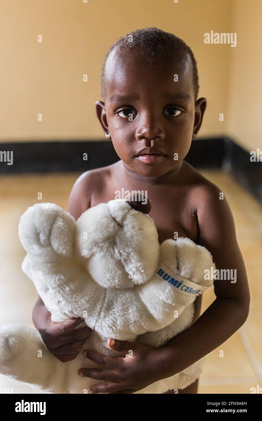 Waisenhaus im ländlichen Osten Ugandas Stockfoto