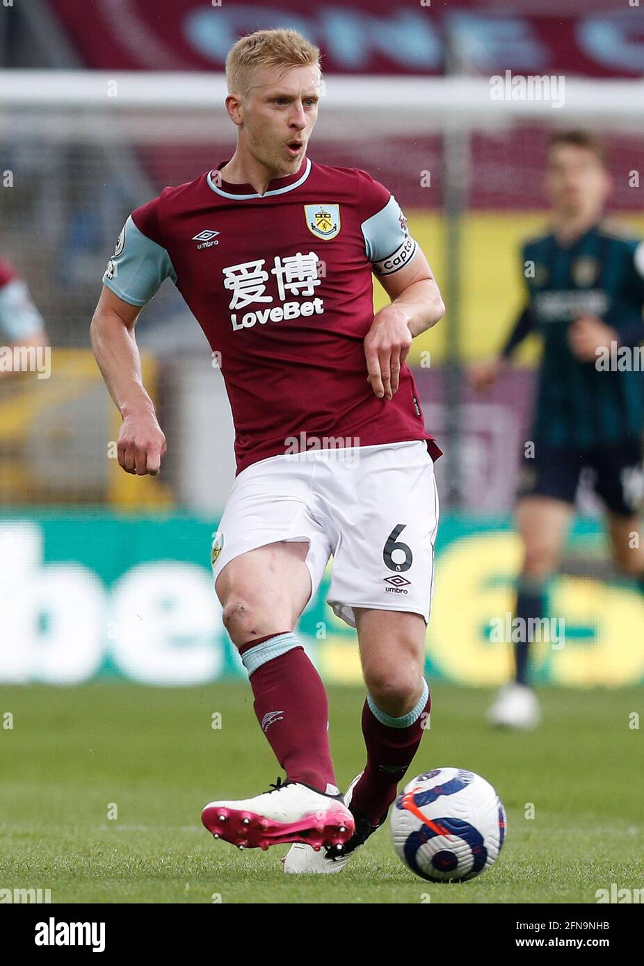 Burnley, Großbritannien. Mai 2021. Ben Mee von Burnley während des Premier League-Spiels in Turf Moor, Burnley. Bildnachweis sollte lauten: Darren Staples/Sportimage Credit: Sportimage/Alamy Live News Stockfoto