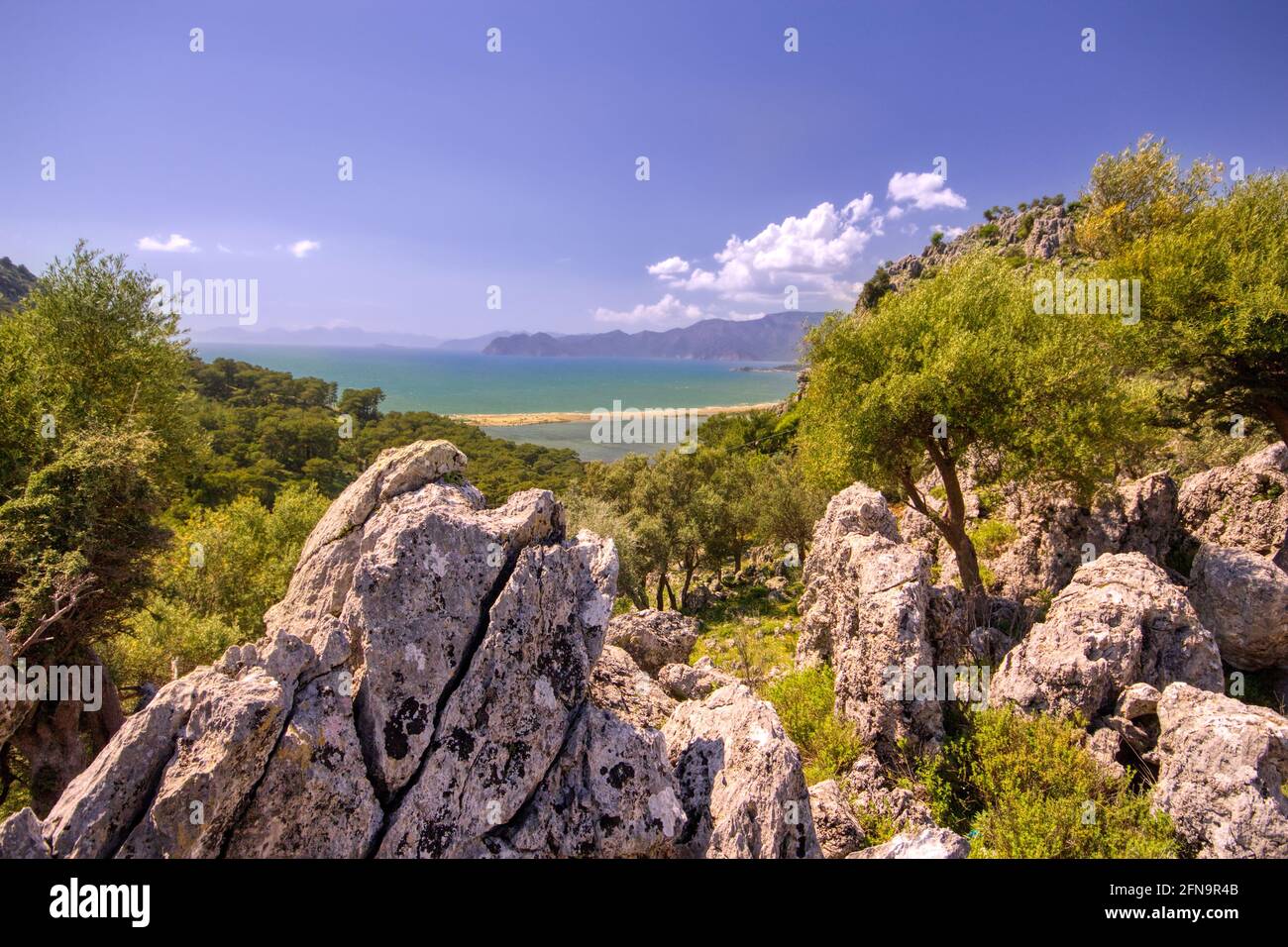 Iztuzu Beach, Dalyan, Türkei Stockfoto