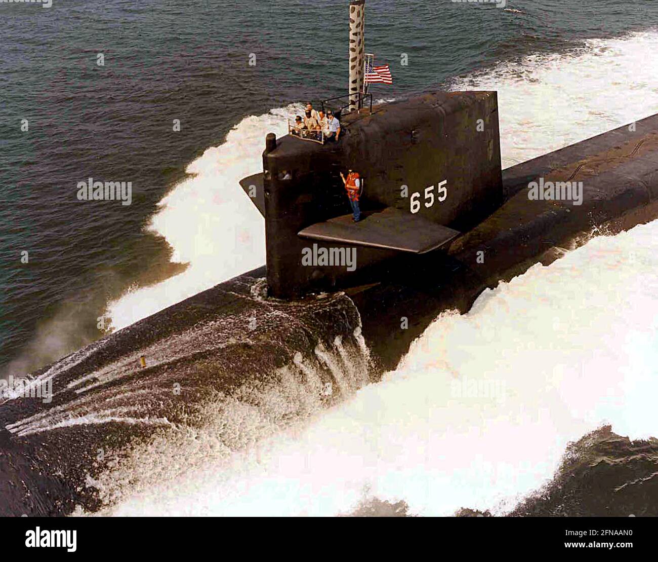 USS HENRY L. STIMSON Stockfoto