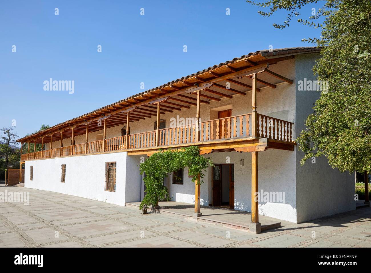Casas de Lo Matta in Santiago Chile Südamerika Stockfoto