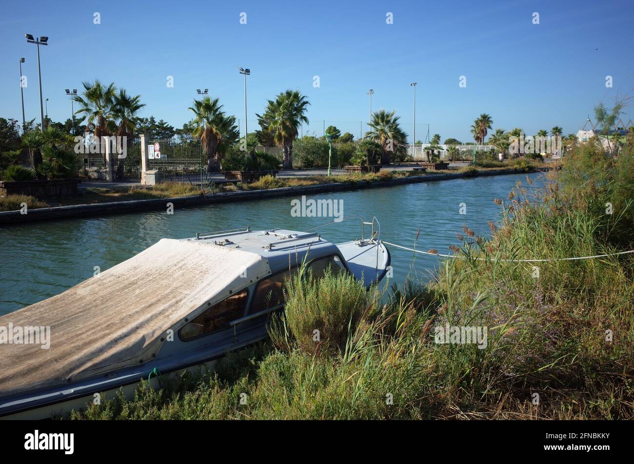 Parc du Levant, Palavas les Flots, in der Nähe von Montpellier, Ostfrankreich Stockfoto