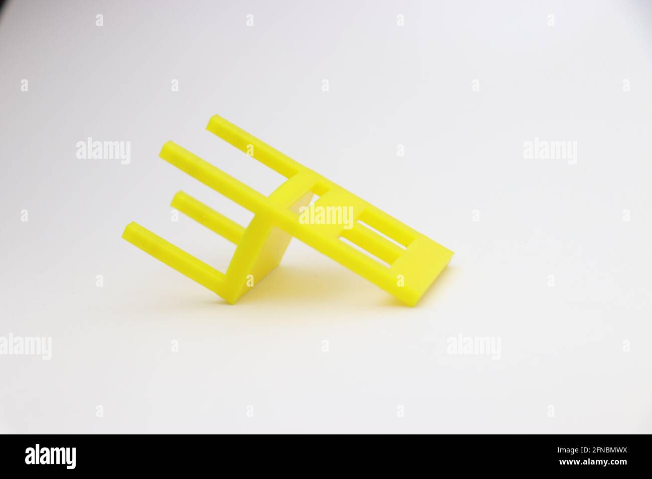 Mini-Stuhl Modell mit 3d-Druck-Technologie, die gemacht ist Industrielle Revolution für schnelle Prototypen von Produkten Stockfoto