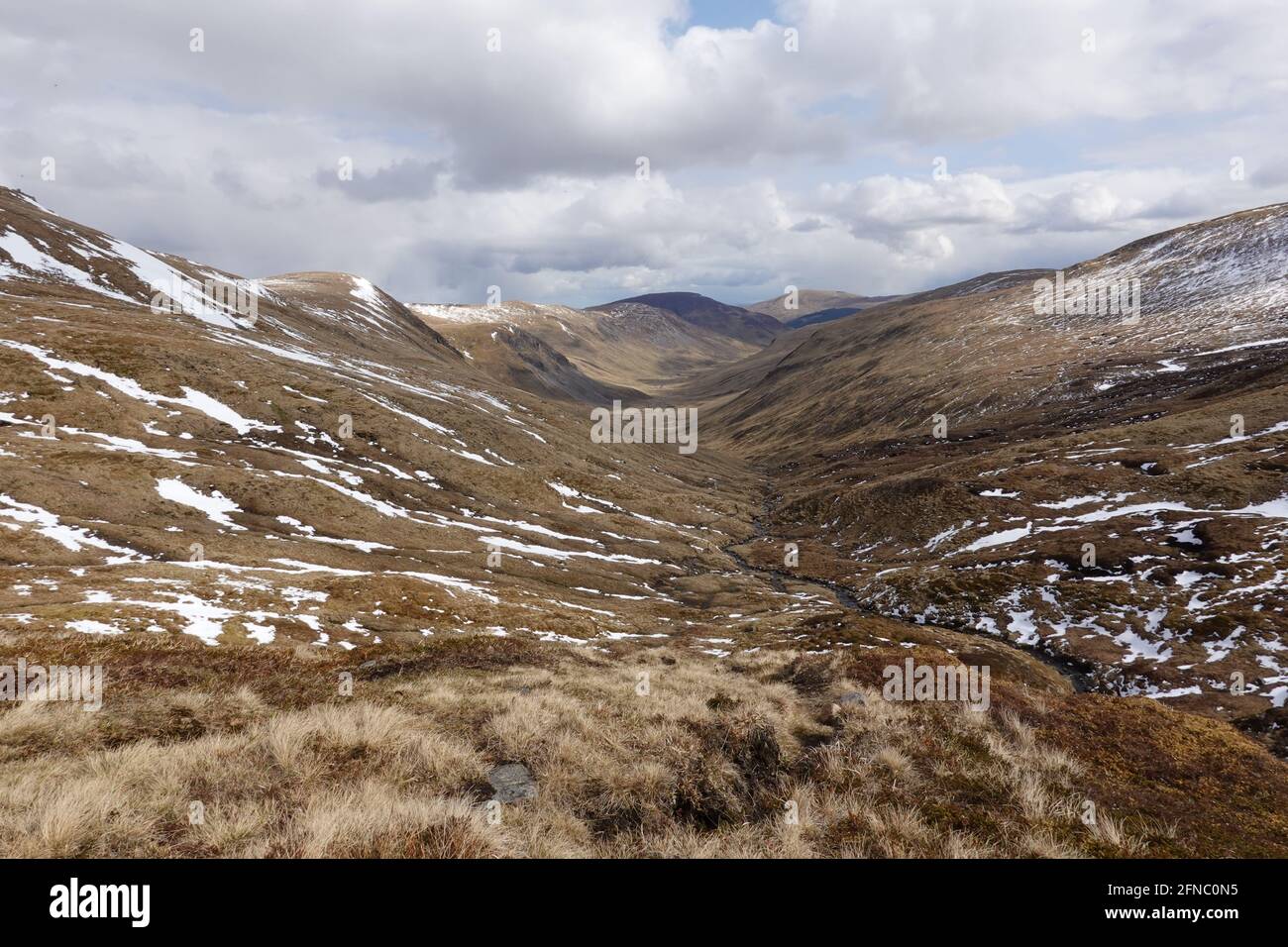 Allt Easgaidh, Gleann Taitneach, Schottische Highlands Stockfoto