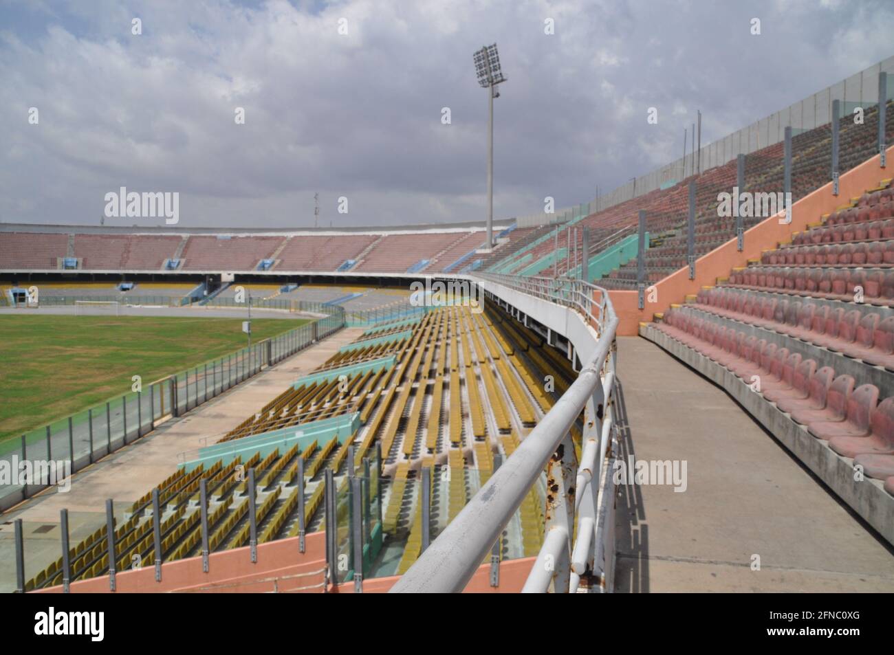 Das Accra Sports Stadium in der afrikanischen Stadt Accra, Ghana. Stockfoto