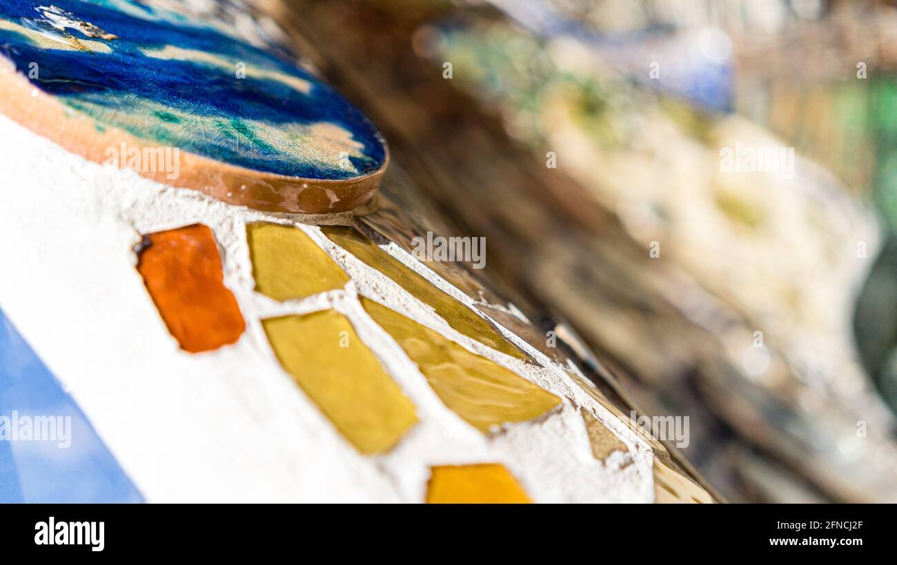 BARCELONA, SPANIEN - Externe Bilder von Casa Batlló Stockfoto