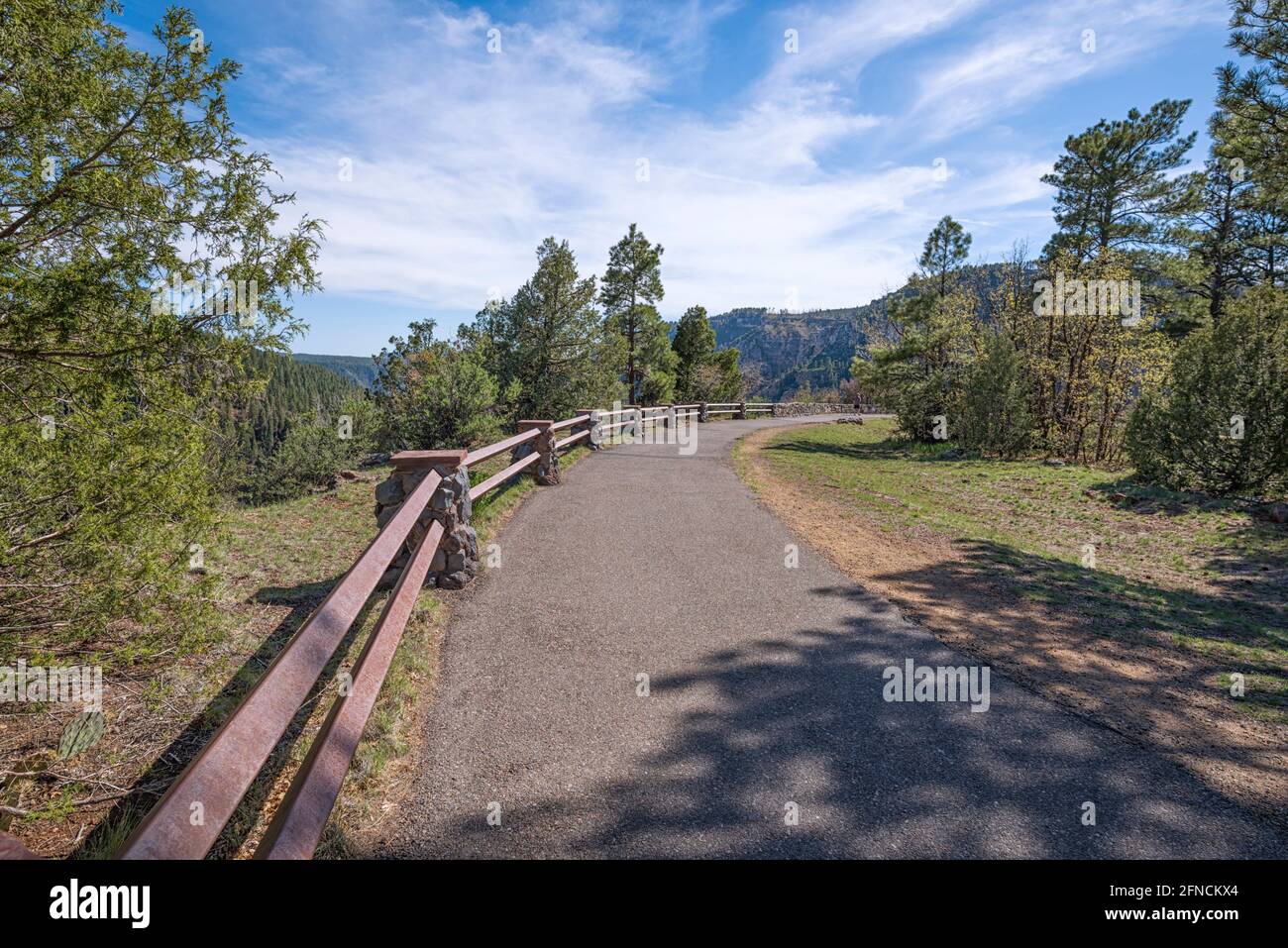Blick Auf Oak Creek Vista. Flagstaff, Arizona, USA. Stockfoto