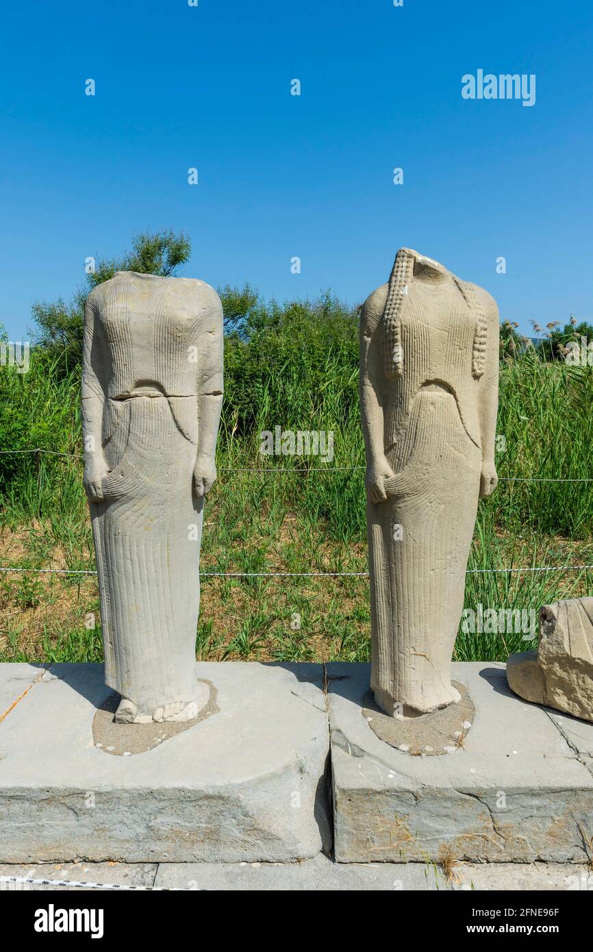 UNESCO-Weltkulturerbe, Heraion von Samos, Griechenland Stockfoto