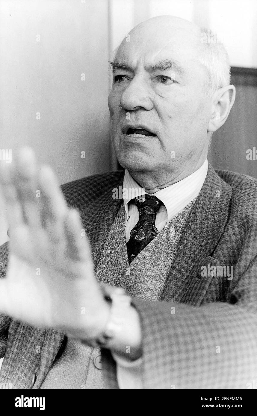 Martin Benrath (1926-2000), deutscher Schauspieler und Regisseur. [Automatisierte Übersetzung] Stockfoto