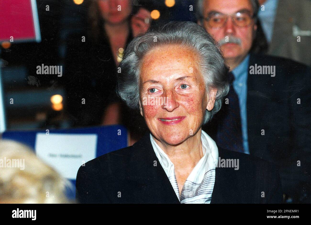 Johanna Quandt, stellvertretende Vorsitzende des Aufsichtsrats von BMW (1997). [Automatisierte Übersetzung] Stockfoto